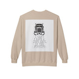 Crewneck Sweatshirt — ’I Can’t I Have a Long Haul in the Morning’ Trucker Graphic
