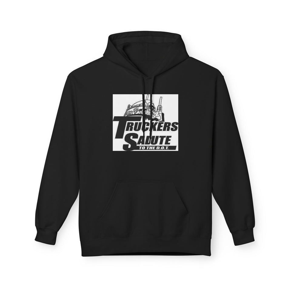 Hoodie — "Truckers Salute" Graphic Trucker Hoodie