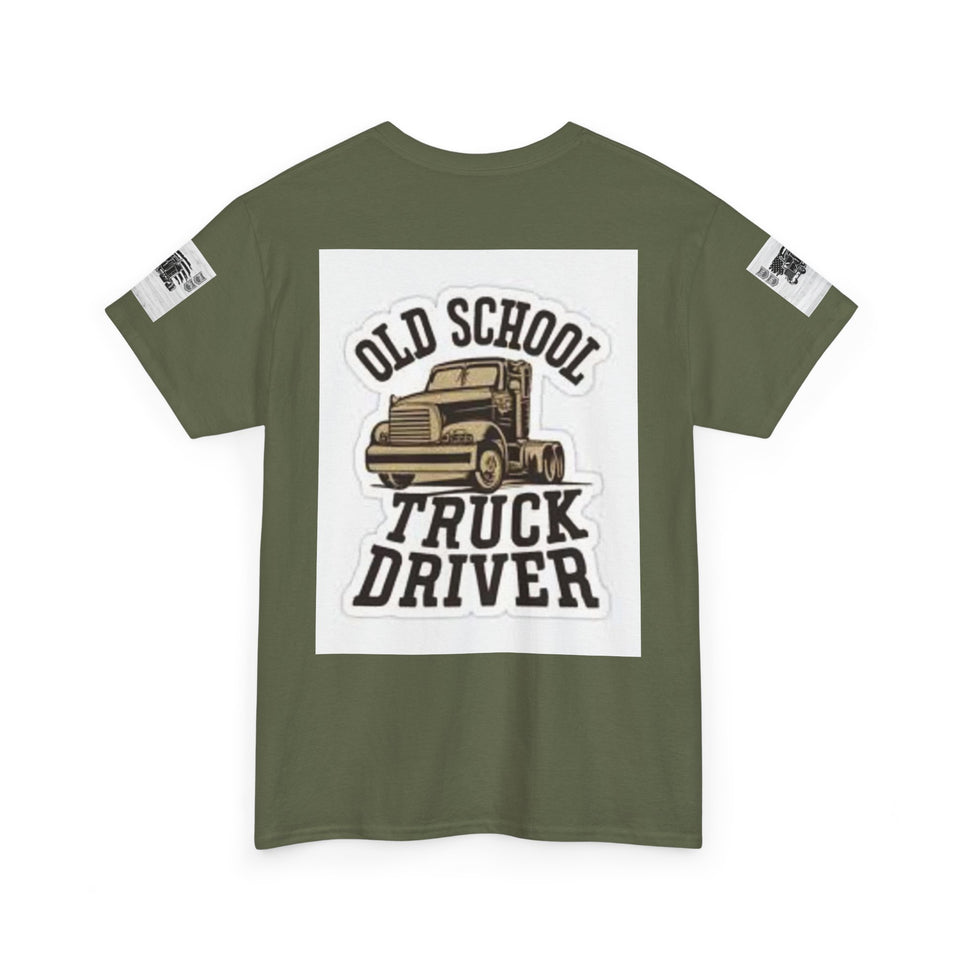 Old School Truck Driver T‑Shirt — Vintage Semi Truck Tee for Truckers & Fans