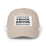 Truck Driver Dad Cap – "I'm the Awesome Truck Driver Everyone's Talking About" Embroidered Hat