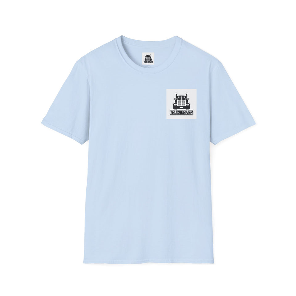 Truck Driver T-Shirt — Bold Semi-Truck Graphic Tee for Truckers & Fans