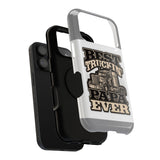 Best Truckin' Papa Ever Phone Case — Impact-Resistant Truck Driver Gift