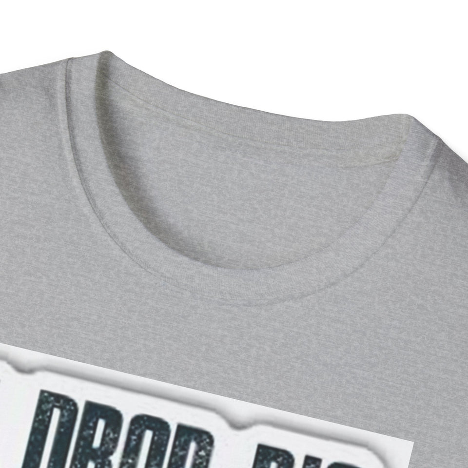 Trucker T-Shirt - "I Drop Big Loads" Vintage Semi Truck Graphic Tee