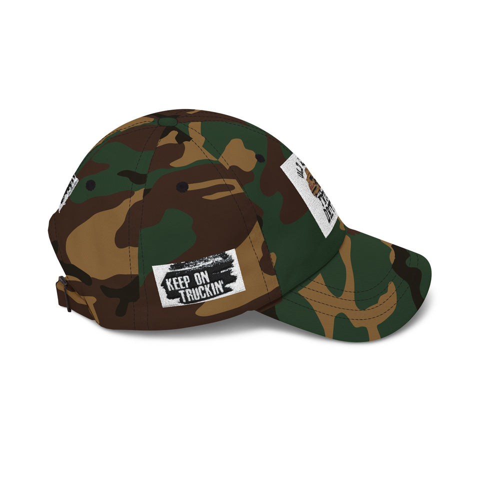 Classic Dad Cap — Old School Truck Driver Embroidered Hat